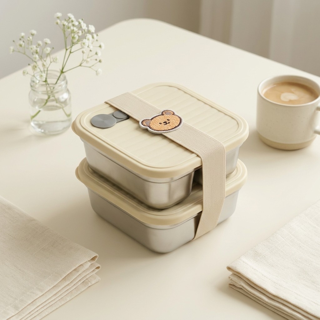 Meal Prep Meal Ideas - Microgolfbestendige 304 roestvrijstalen bentobox, lekvrij, stapelbaar,