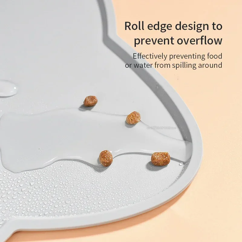 Food Prep Mat - Waterdichte Huisdierenmat Voor Hondenkat Effen Kleur