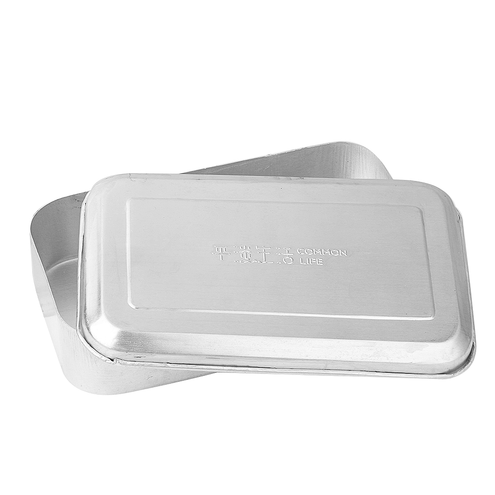 Meal Prep Kits - Oude Aluminium Bento Box Nostalgische Stijl
