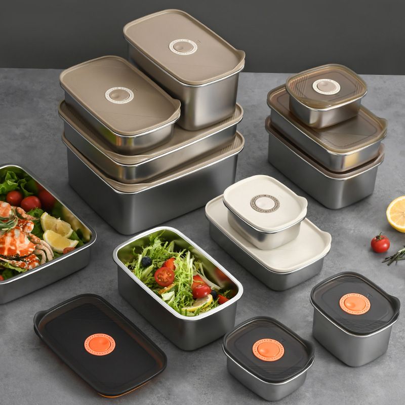 Meal Prep Kits - 1PC 304 Roestvrij Staal Scherper Verzegelde