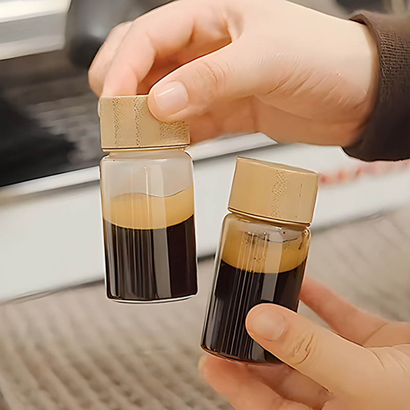 Meal Prep Juice Bottles - 20/25/30Ml Mini Glazen Fles Voor Koffie