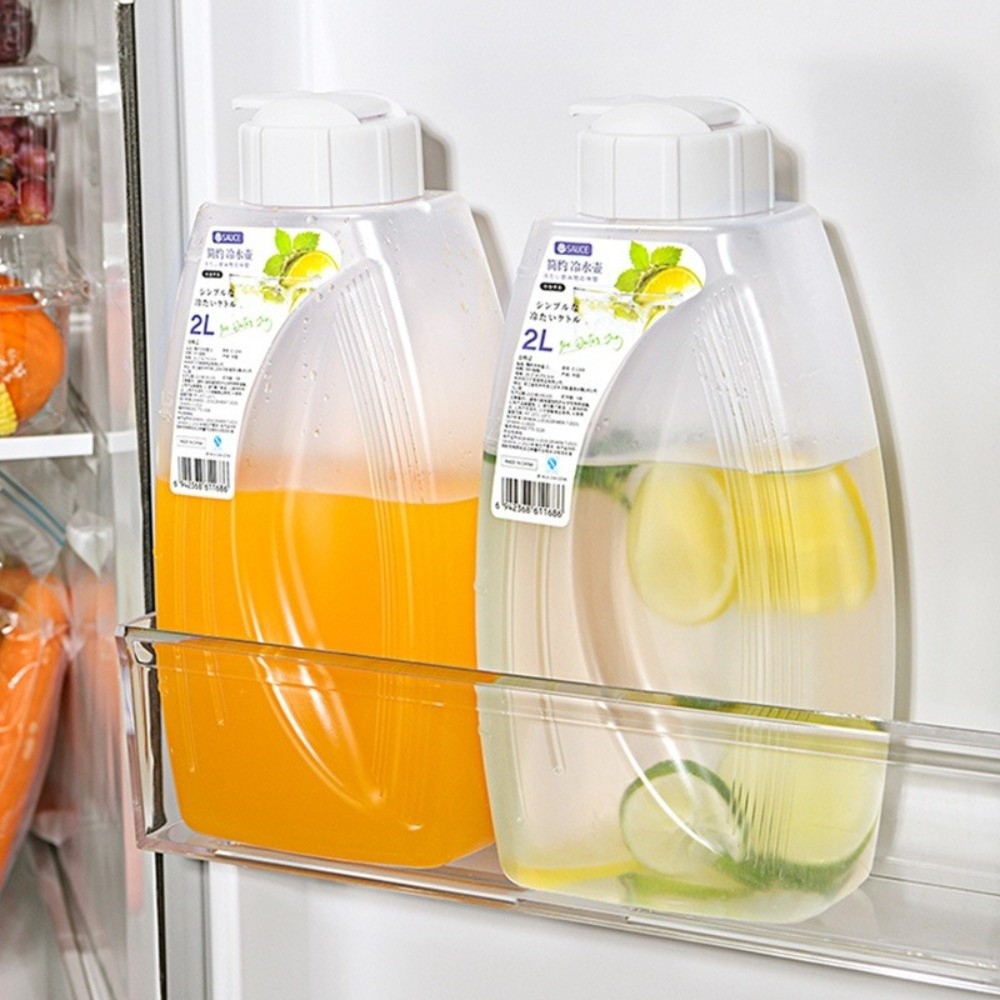 Meal Prep Juice Bottles - Nieuwe 1L/2L koudwaterketel met dop Duurzame