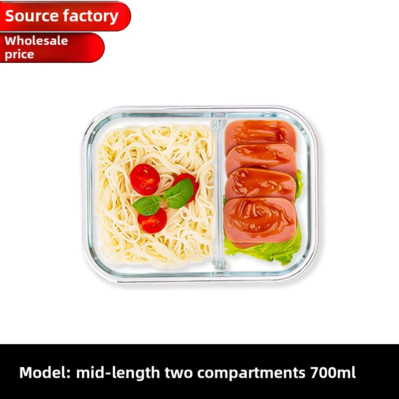 Glazen lunchbox Verzegelde ver - Meal Prep Kits recensie en prijs