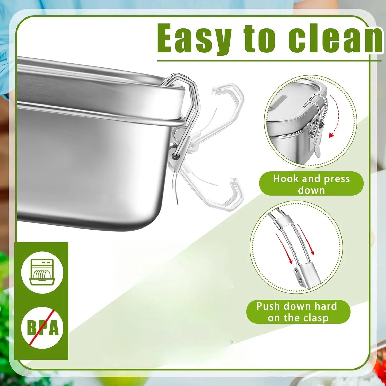 Roestvrijstalen lunchbox voor  - Meal Prep Meal Ideas recensie en prijs
