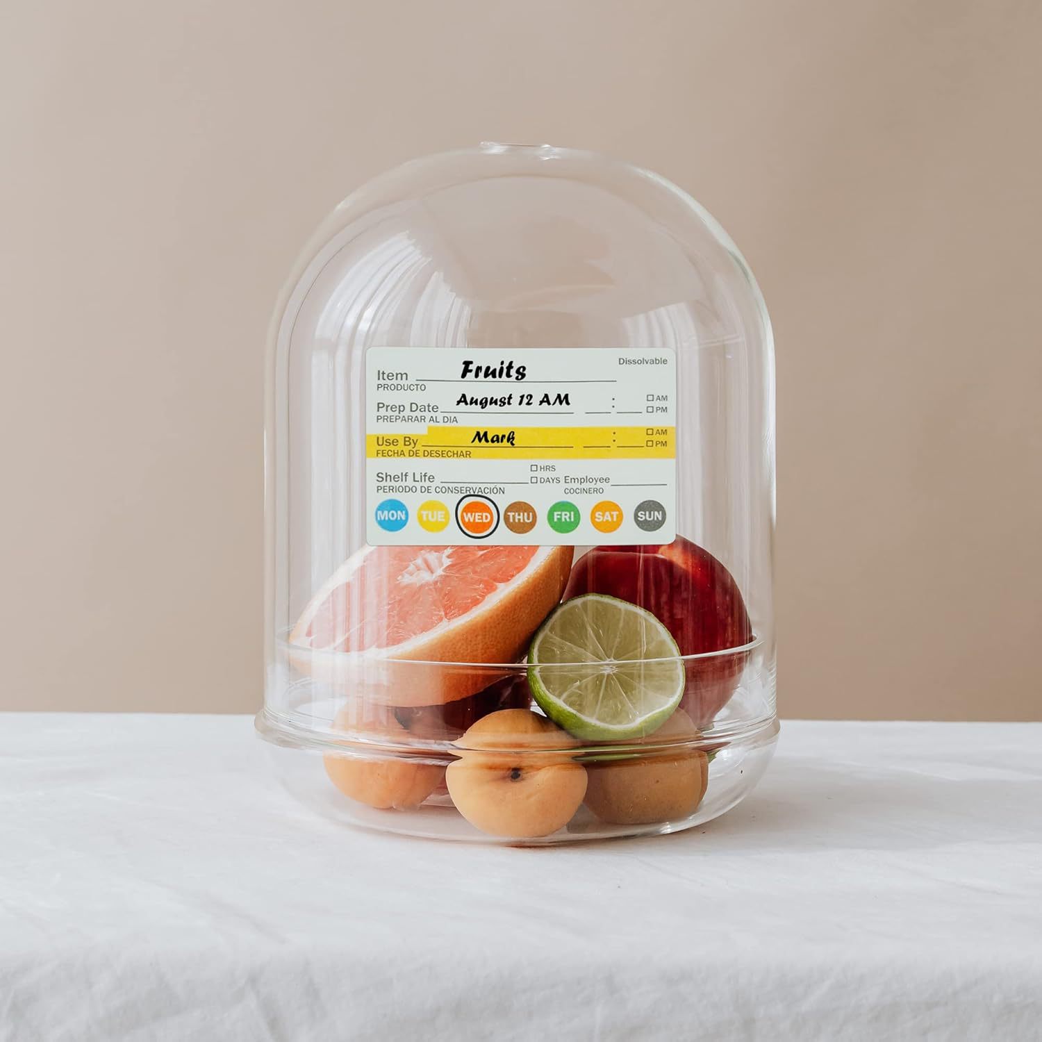 250 Stuks/Roll Voedsel Datumla - Meal Prep Chef recensie en prijs