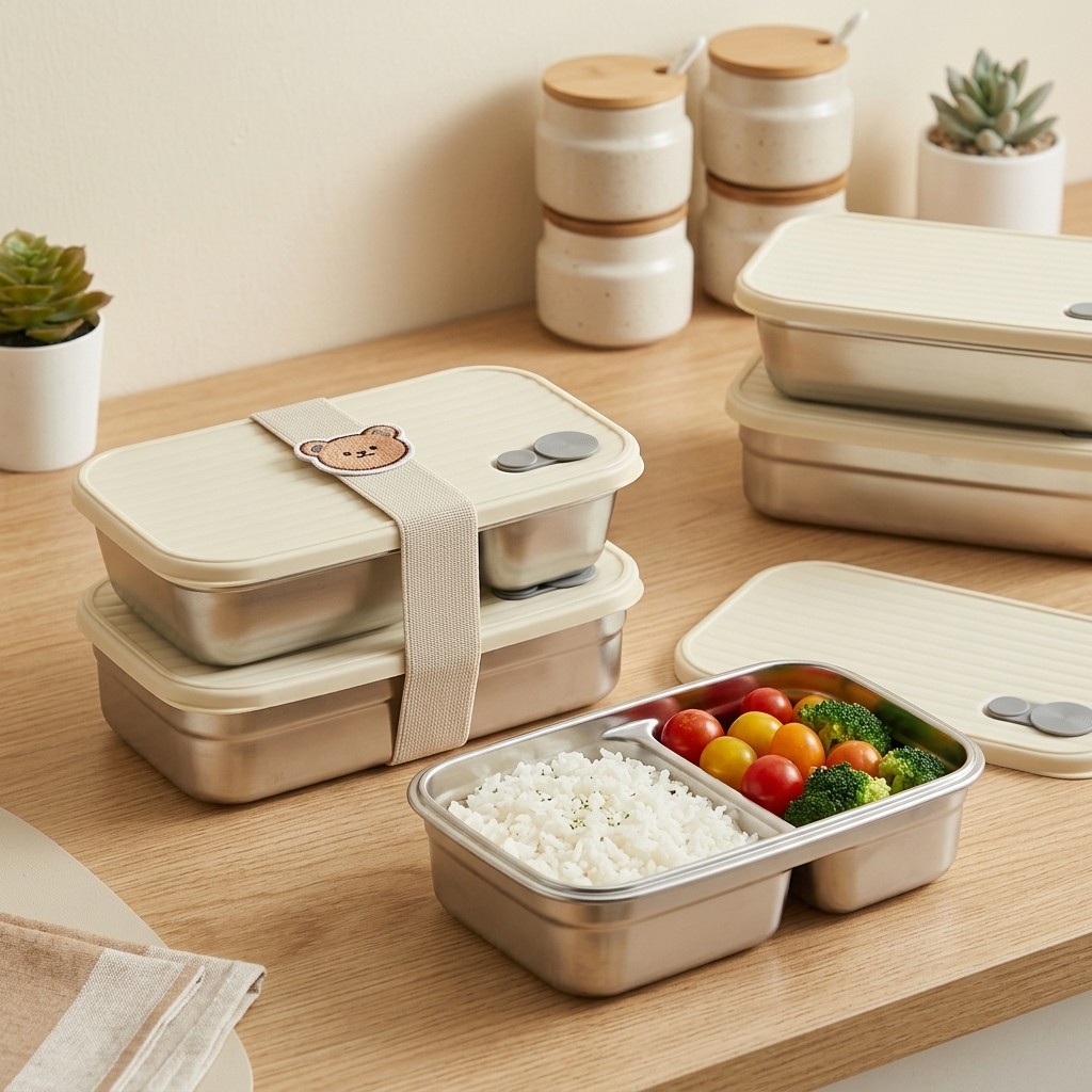 RVS Bento Box Metalen Lunchbox - Meal Prep Meal Ideas recensie en prijs