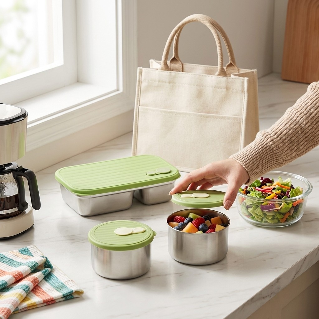Magnetronbestendige 304 roestv - Meal Prep Meal Ideas recensie en prijs