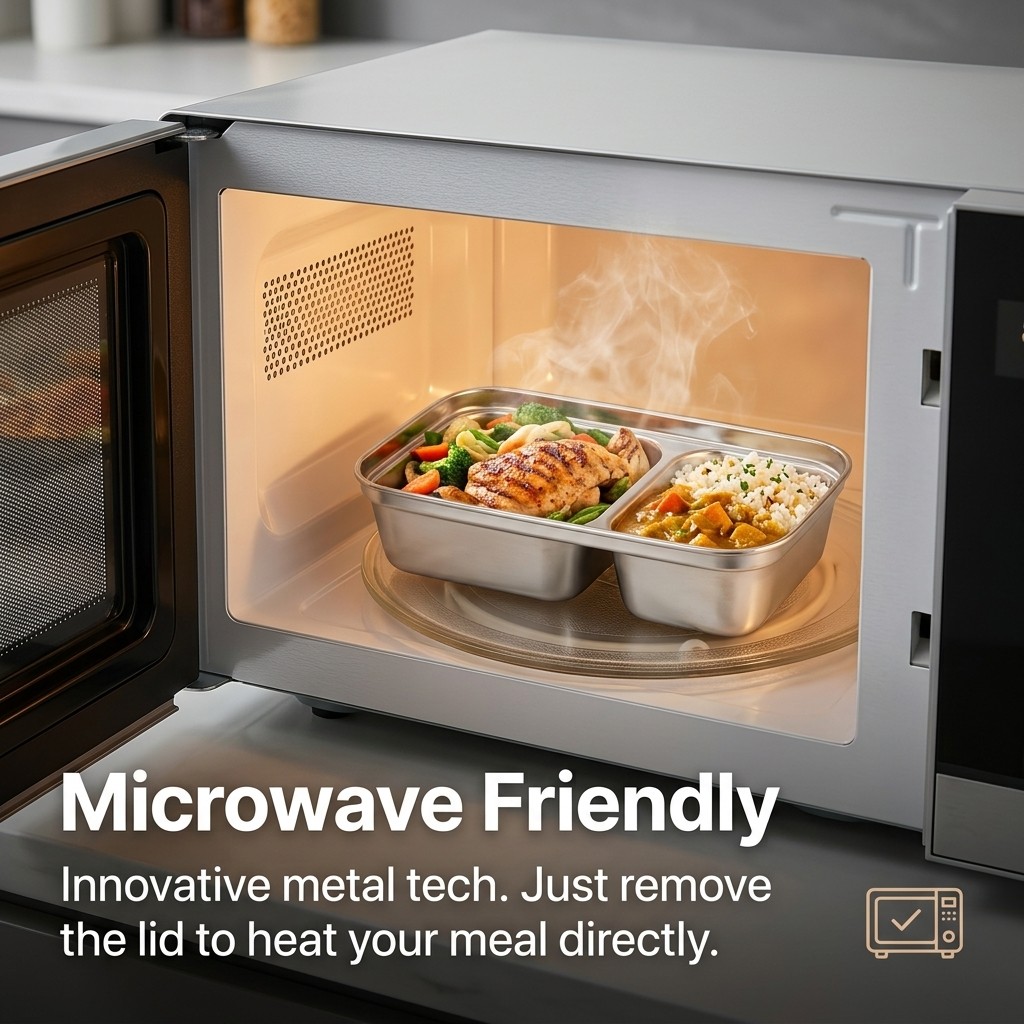 Magnetronbestendige 304 roestv - Meal Prep Meal Ideas recensie en prijs