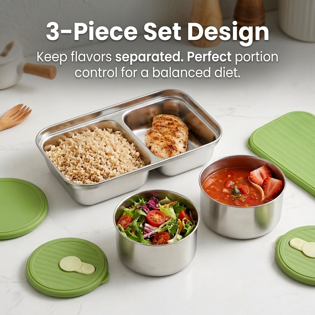 Magnetronbestendige 304 roestv - Meal Prep Meal Ideas recensie en prijs