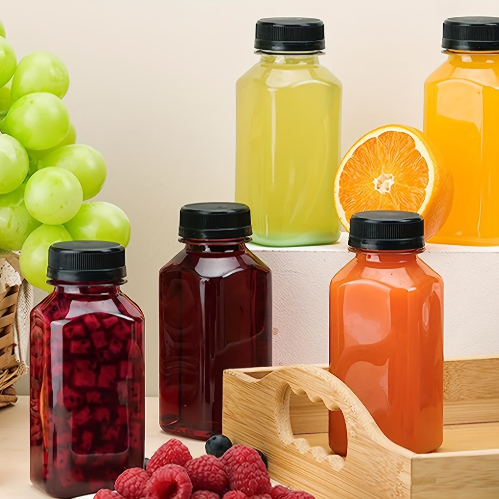 6 stuks herbruikbare transpara - Meal Prep Juice Bottles recensie en prijs