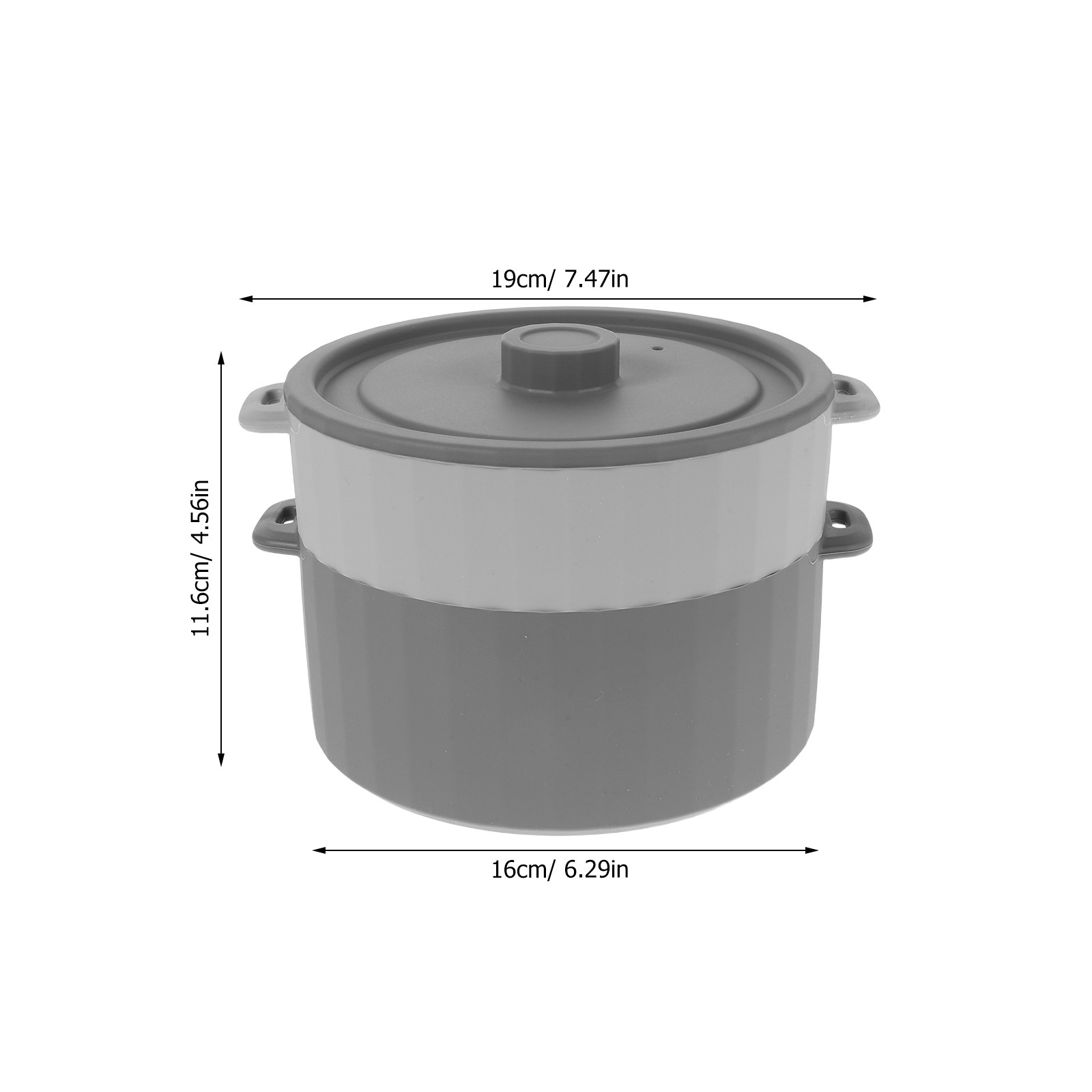 Magnetron siliconen stoompan m - Meal Prep Healthy recensie en prijs