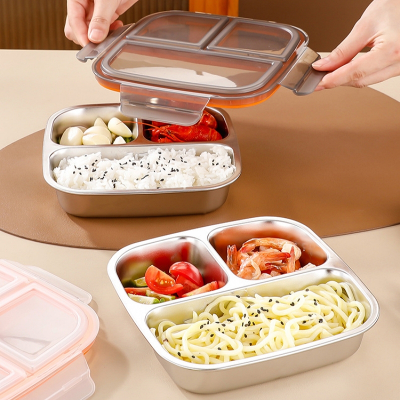 304 RVS Lunchbox, 600ml Bento  - Meal Prep Meal Ideas recensie en prijs