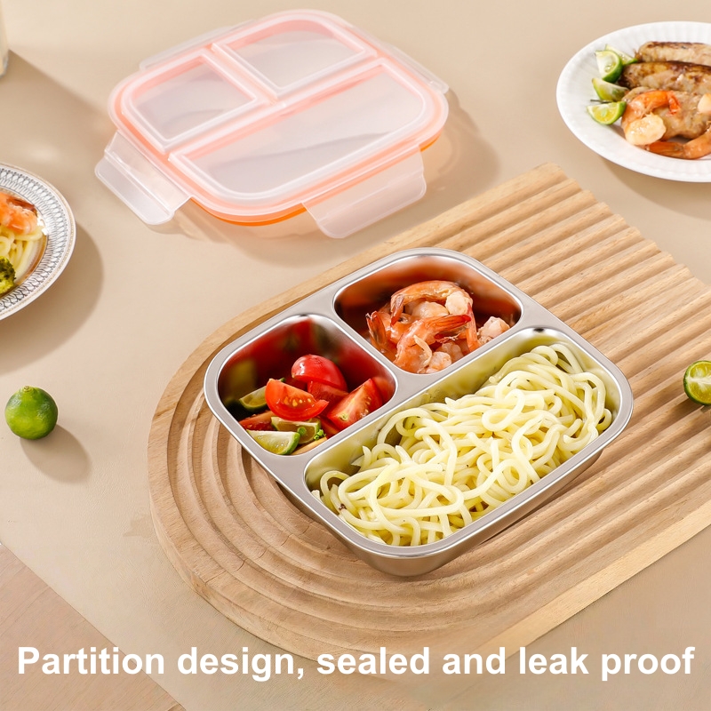 304 RVS Lunchbox, 600ml Bento  - Meal Prep Meal Ideas recensie en prijs