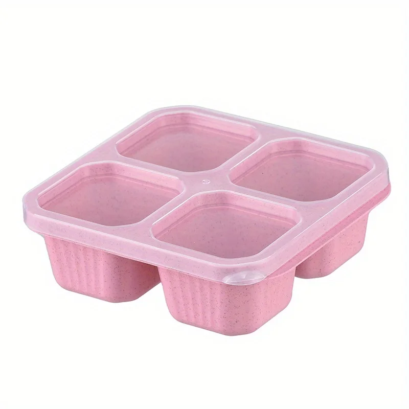Snackdoos Met Vier Transparant - Meal Prep Kits recensie en prijs