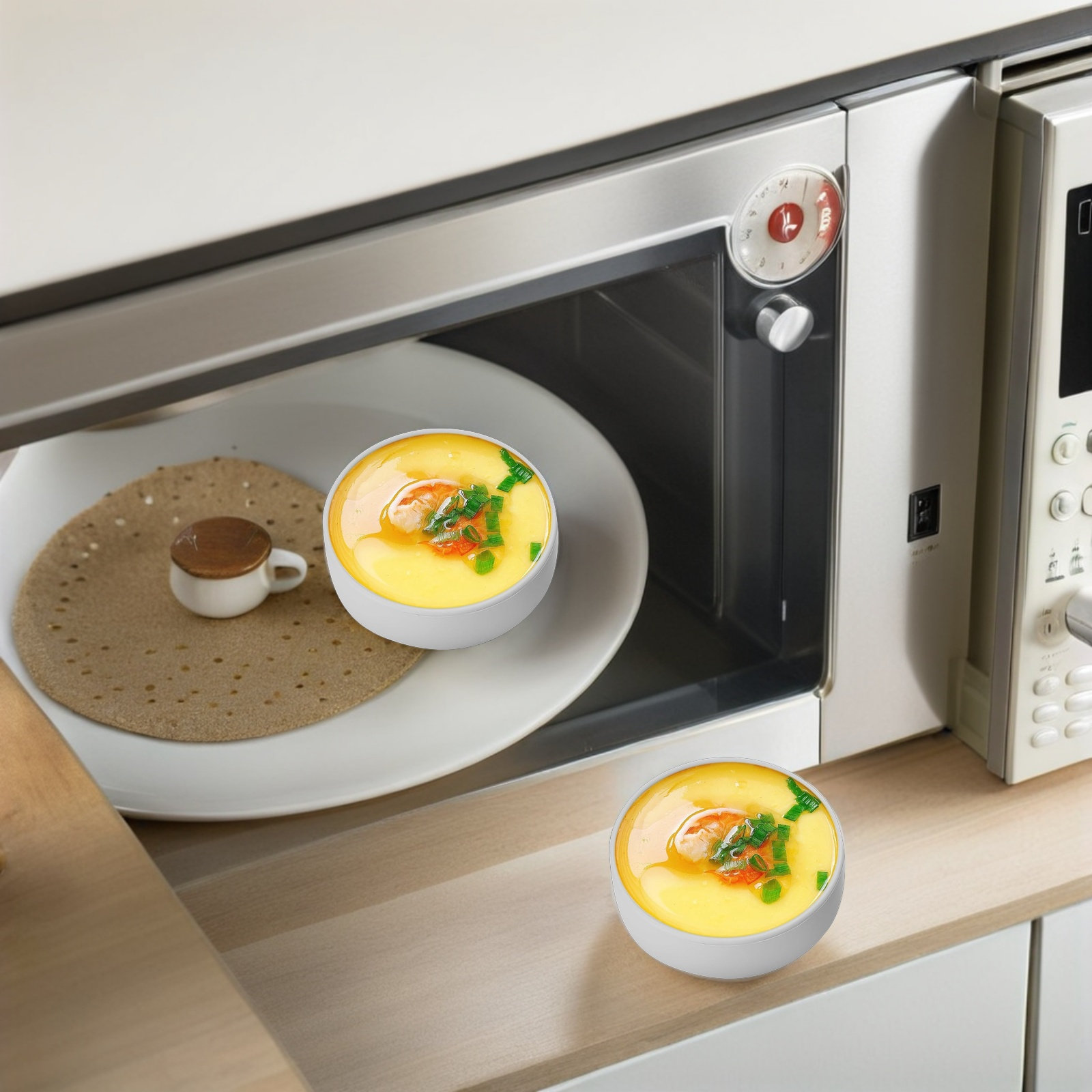 3-delige siliconen airfryer ei - Meal Prep Healthy recensie en prijs