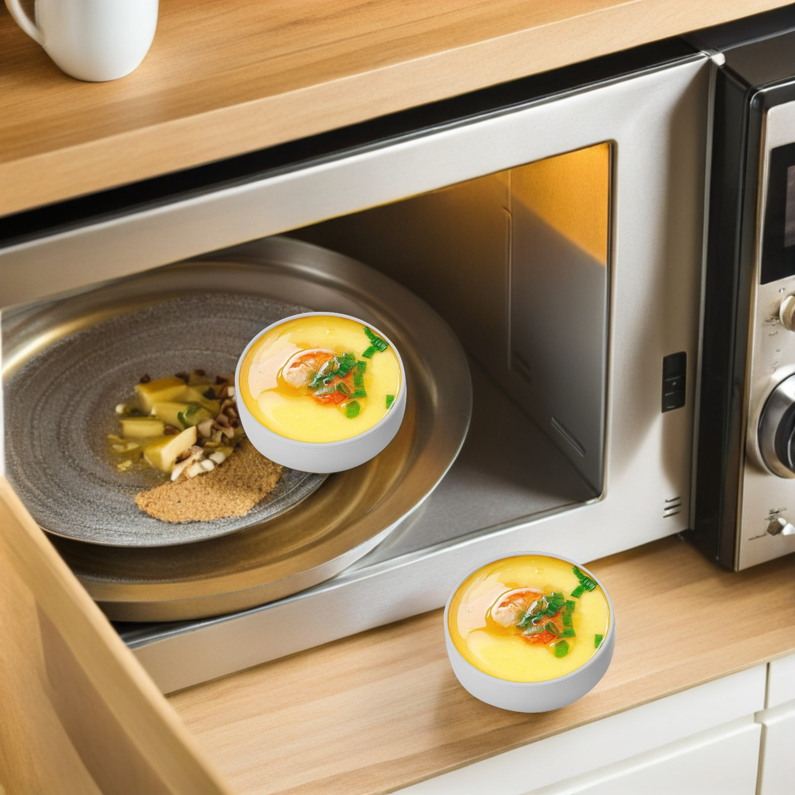 3-delige siliconen airfryer ei - Meal Prep Healthy recensie en prijs