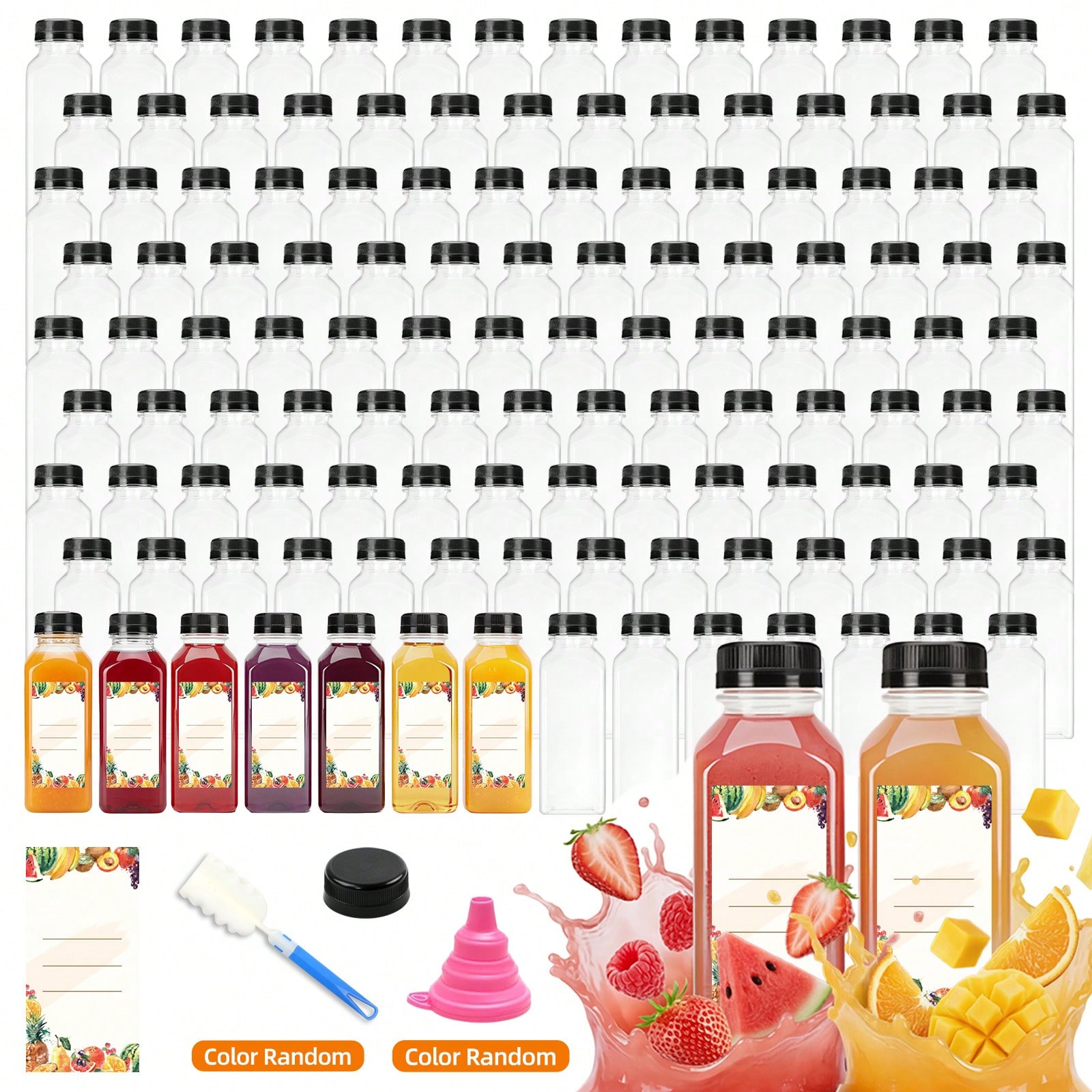 Plastic sapflessen Modern, str - Meal Prep Juice Bottles recensie en prijs