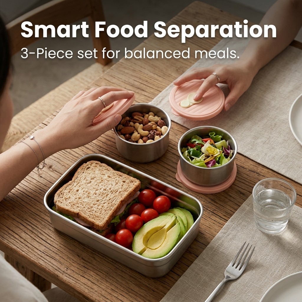 Bento Lunchbox Set, magnetronb - Meal Prep Meal Ideas recensie en prijs