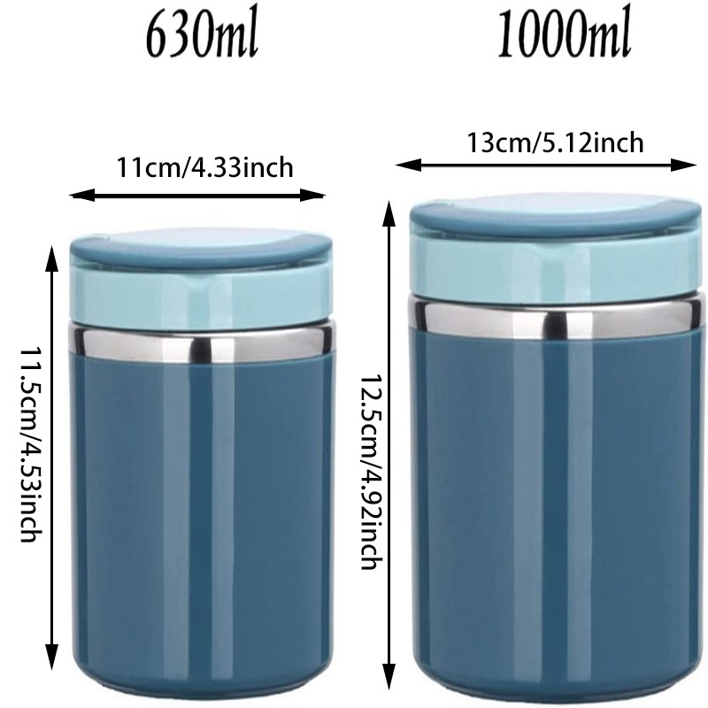 Soep Thermos Voedselpot Geïsol - Meal Prep Kits recensie en prijs