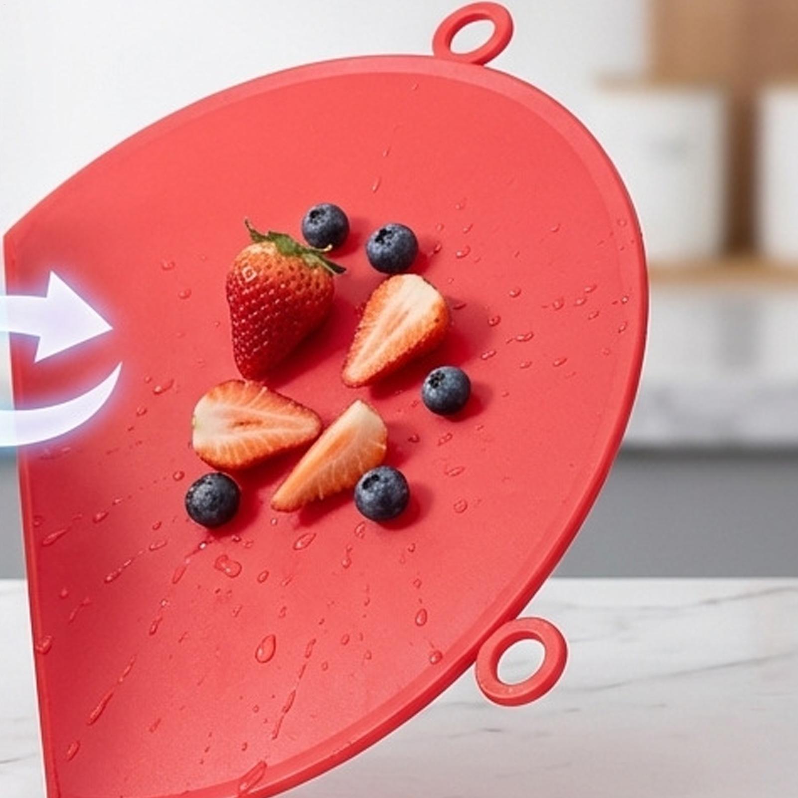 Snijplank Siliconen D-vormige  - Food Prep Mat recensie en prijs