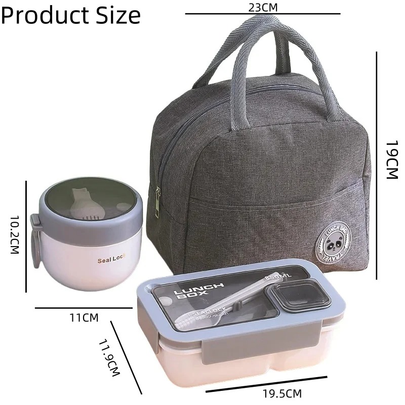 3-delige lekvrije lunchcontain - Meal Prep Kits recensie en prijs