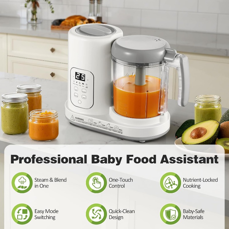 Babyvoedselmaker Stoomkoker Bl - Meal Prep Healthy recensie en prijs
