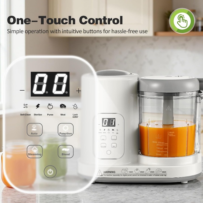 Babyvoedselmaker Stoomkoker Bl - Meal Prep Healthy recensie en prijs