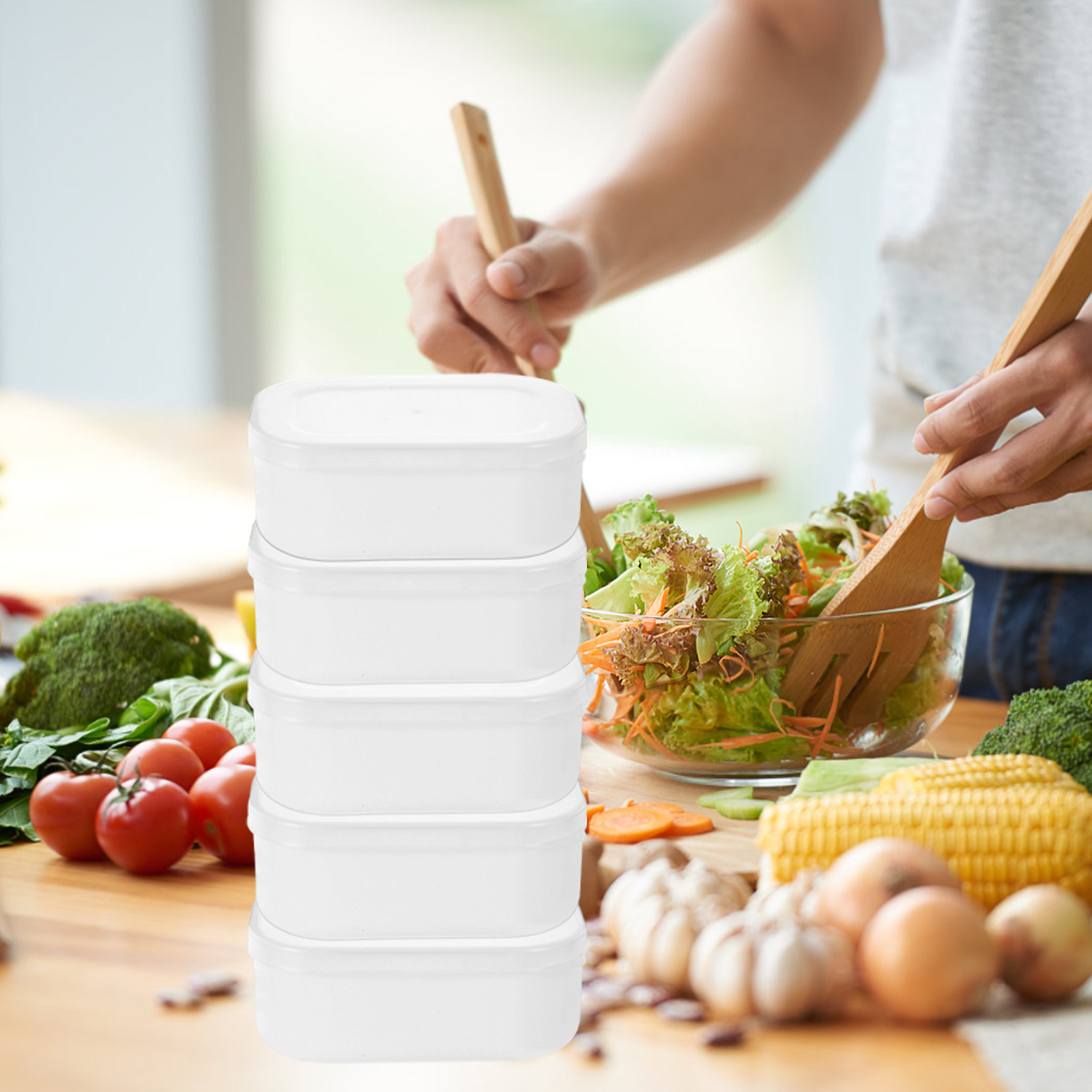 5 stuks rijstkorrelportie opbe - Meal Prep Healthy recensie en prijs