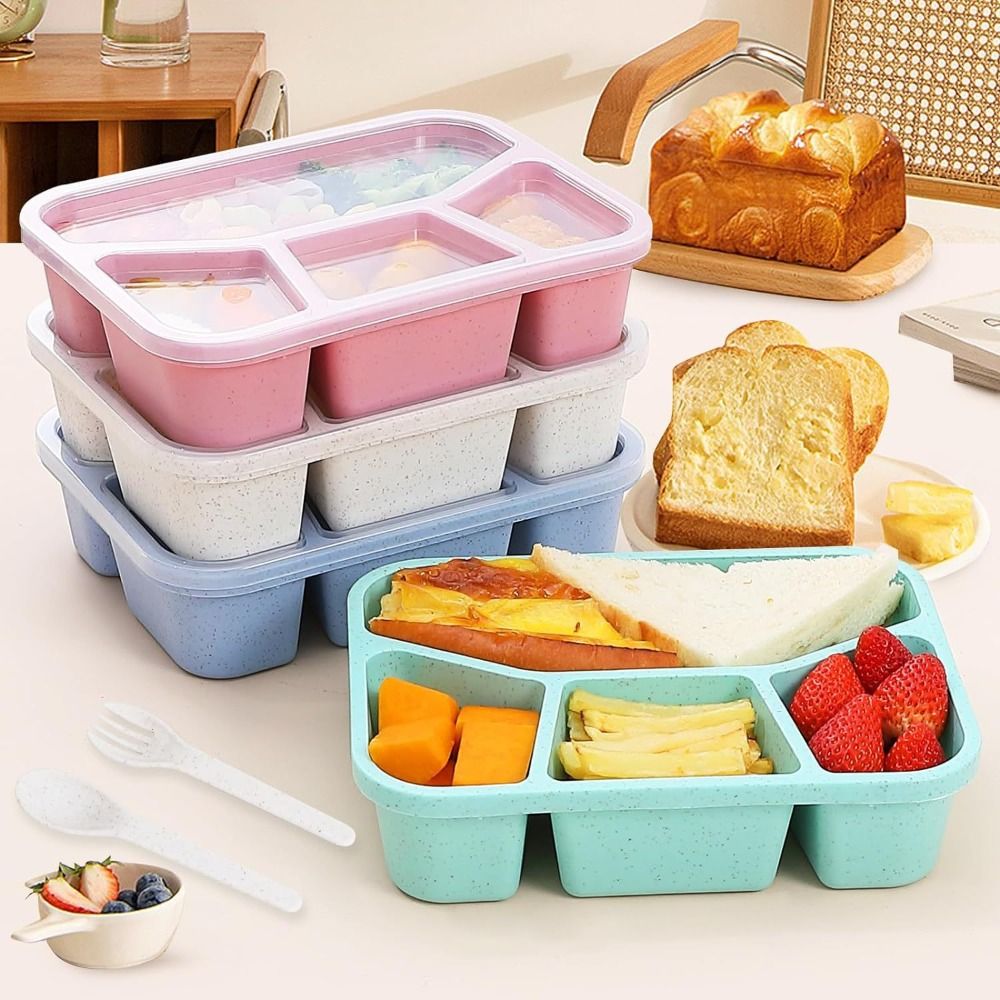 4 Compartimenten Kids Bento Bo - Meal Prep Meal Ideas recensie en prijs