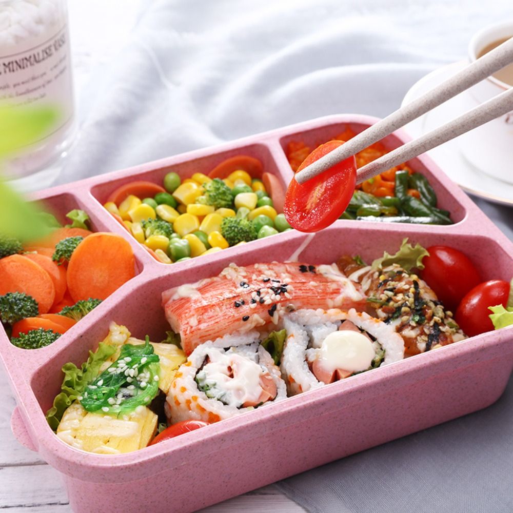 4 Compartimenten Kids Bento Bo - Meal Prep Meal Ideas recensie en prijs