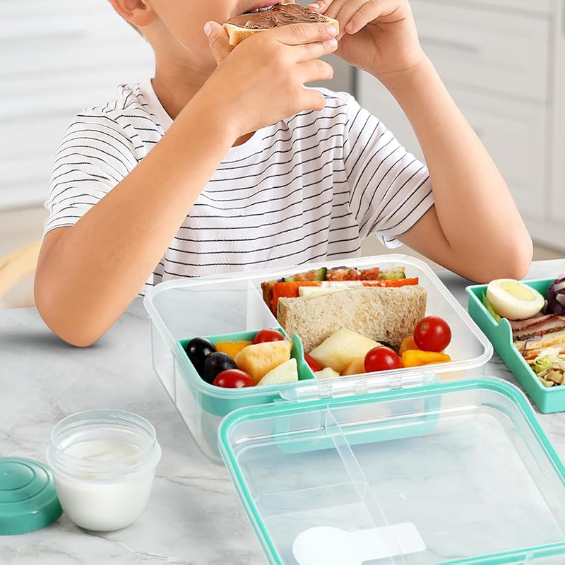 4-delige lekvrije bento lunchb - Meal Prep Meal Ideas recensie en prijs