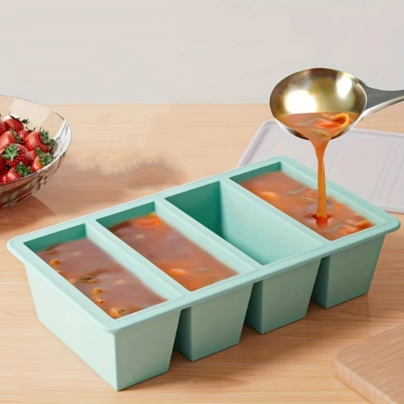 1 stuks siliconen vriesbak met - Meal Prep Chef recensie en prijs