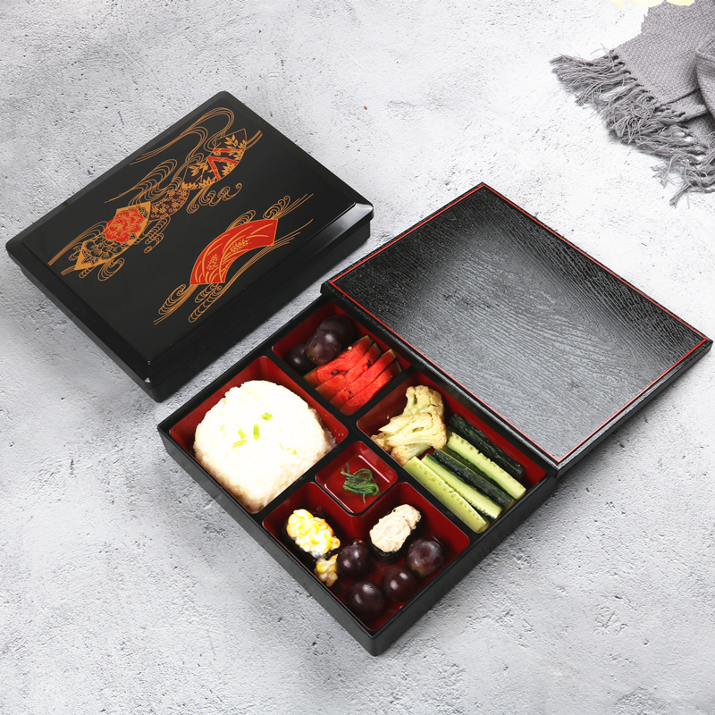 Japanse stijl lunchboxen maalt - Meal Prep Kits recensie en prijs