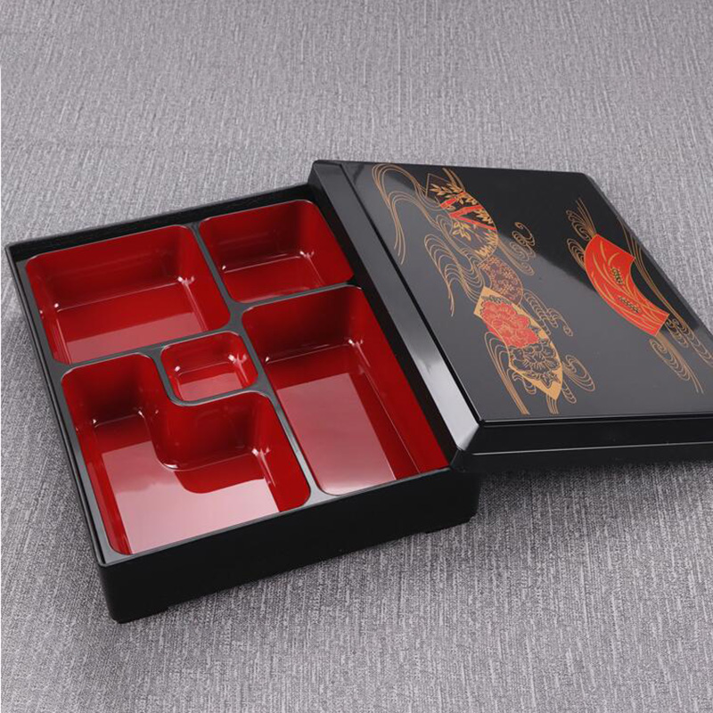 Japanse stijl lunchboxen maalt - Meal Prep Kits recensie en prijs