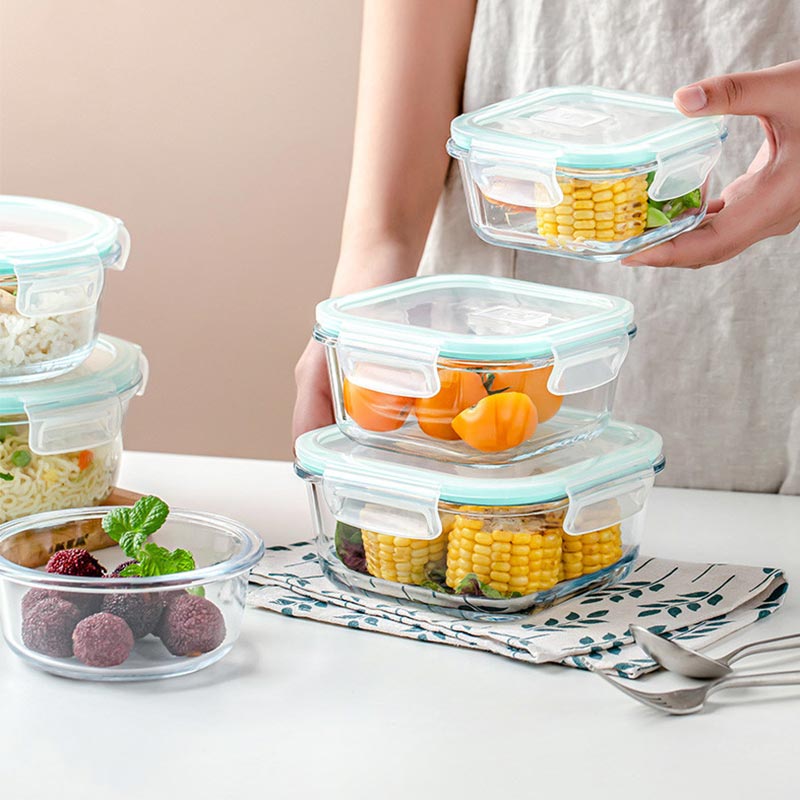 Hoge Borosilicaatglas Lunchbox - Meal Prep Kits recensie en prijs