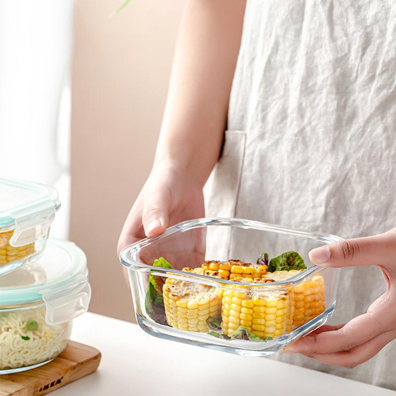Hoge Borosilicaatglas Lunchbox - Meal Prep Kits recensie en prijs