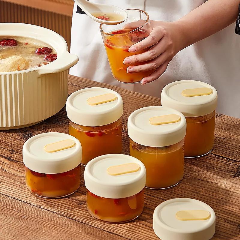 1Pc 240/400ML Glazen Voedselop - Meal Prep Juice Bottles recensie en prijs