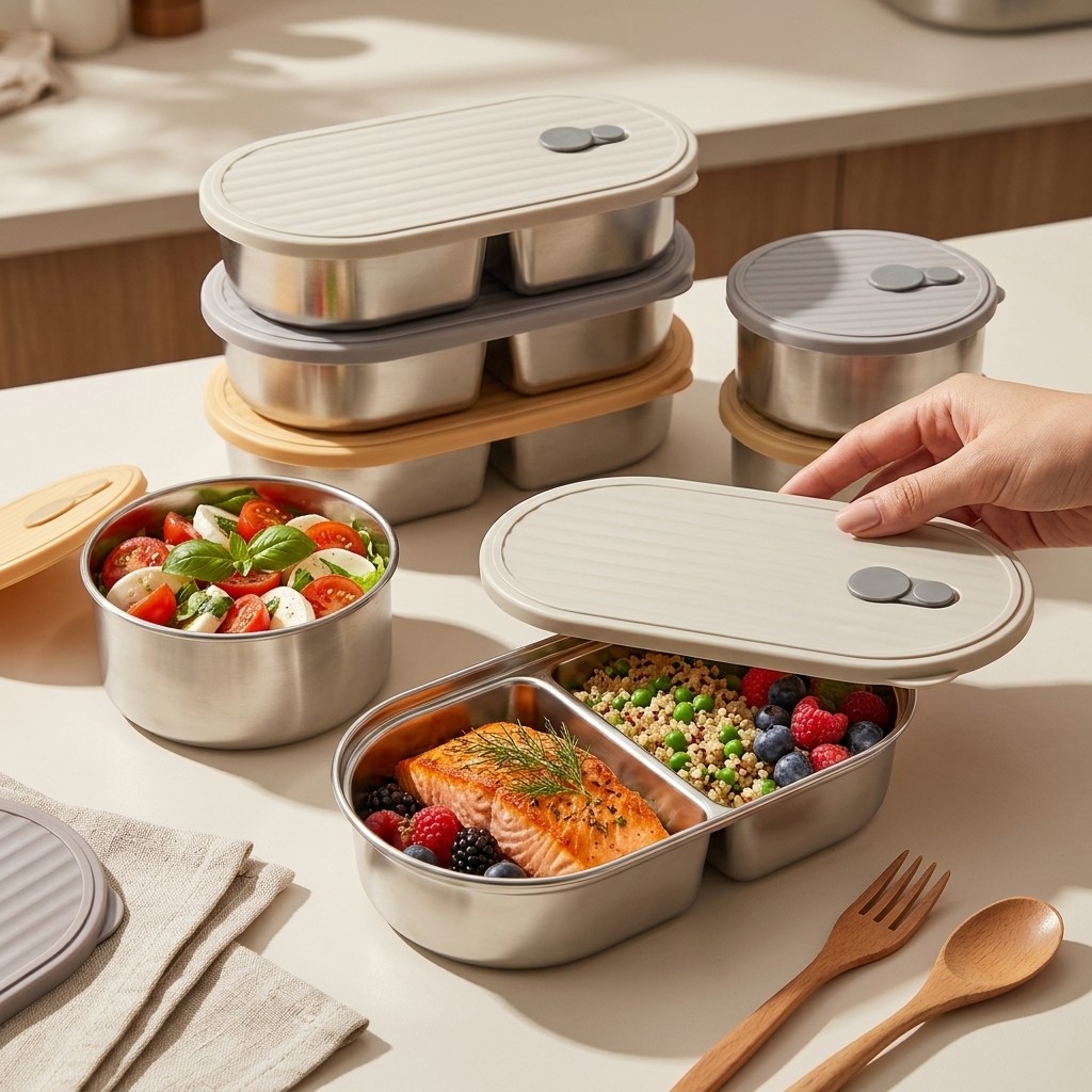 Magnetronbestendige 304 roestv - Meal Prep Meal Ideas recensie en prijs