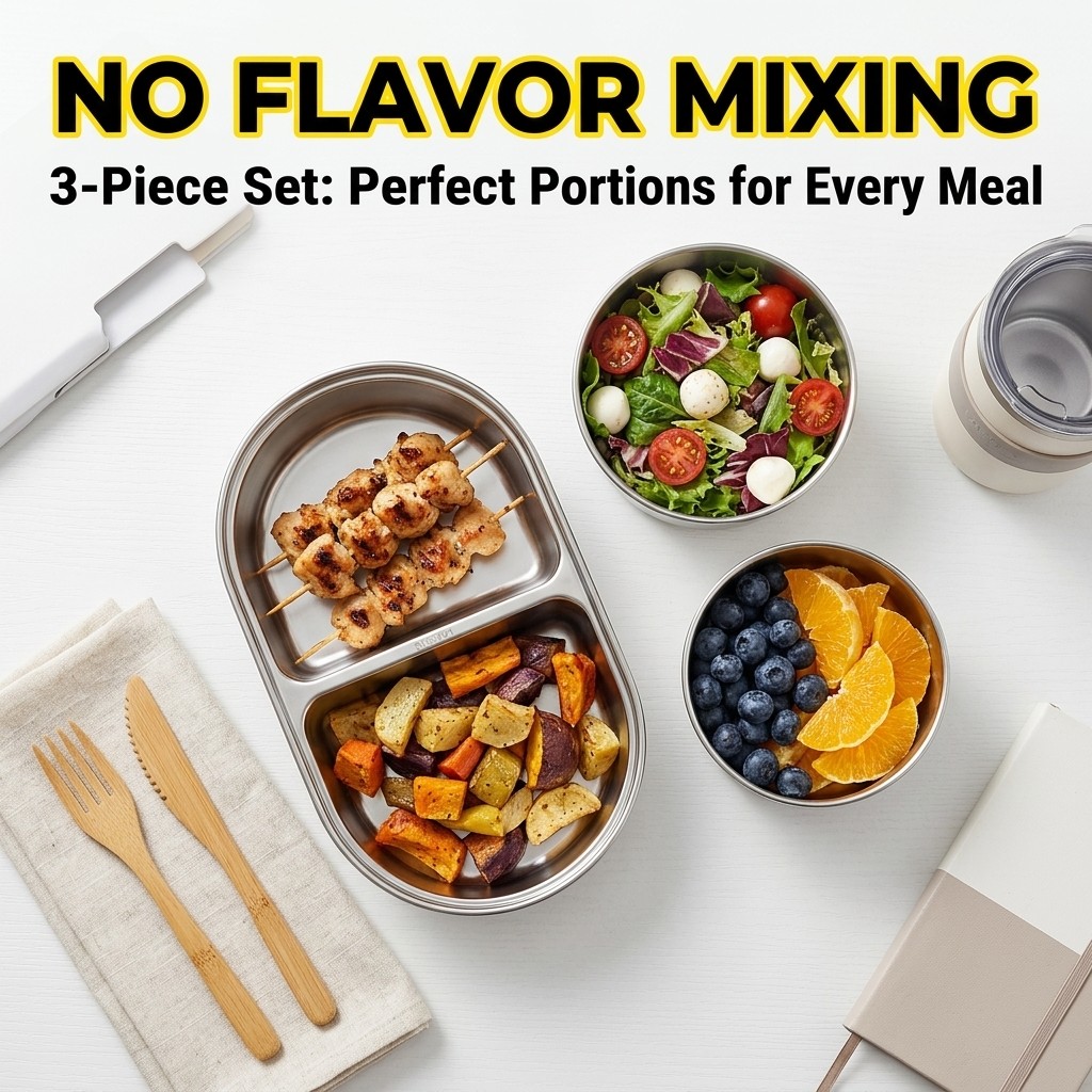 Magnetronbestendige 304 roestv - Meal Prep Meal Ideas recensie en prijs