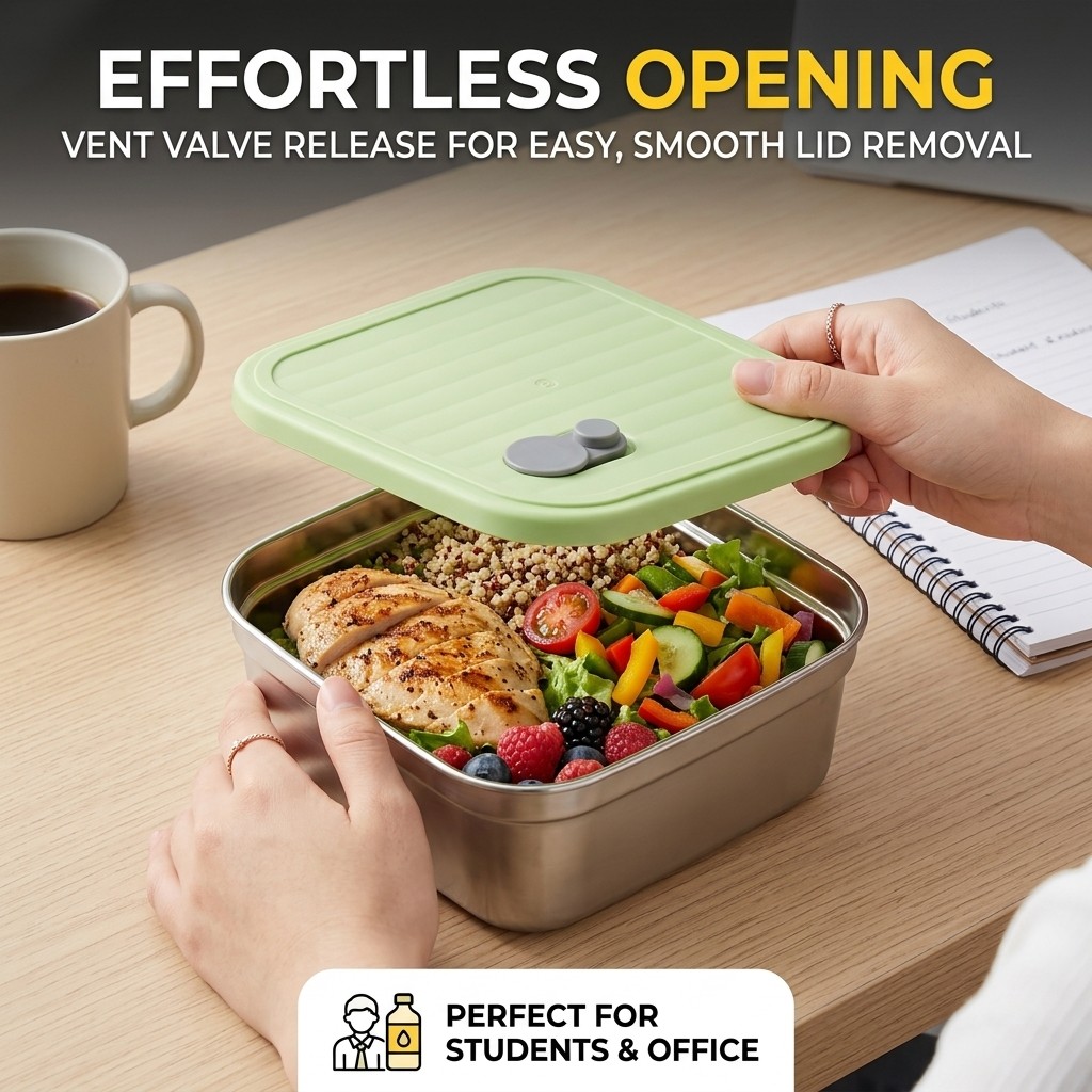 Microgolfbestendige 304 roestv - Meal Prep Meal Ideas recensie en prijs