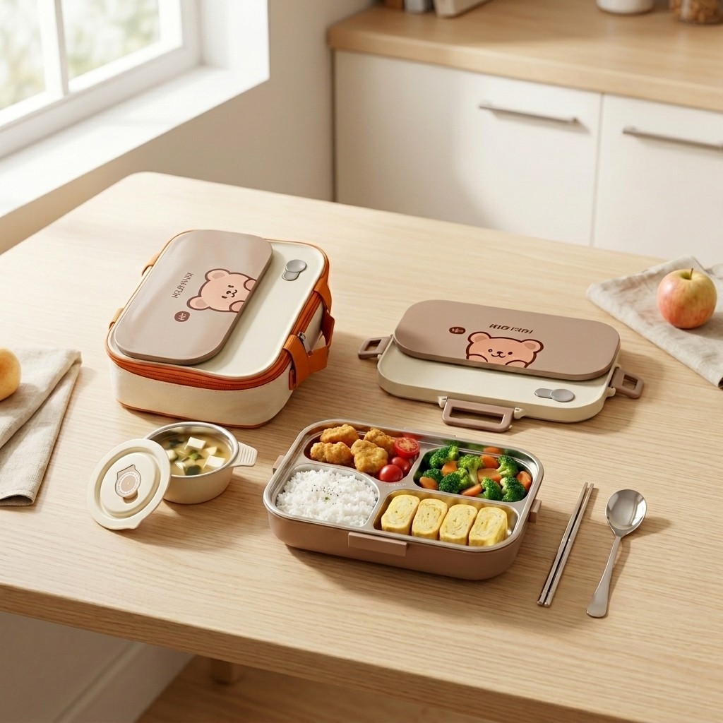 304 RVS Bento Box Lekvrije Lun - Meal Prep Meal Ideas recensie en prijs