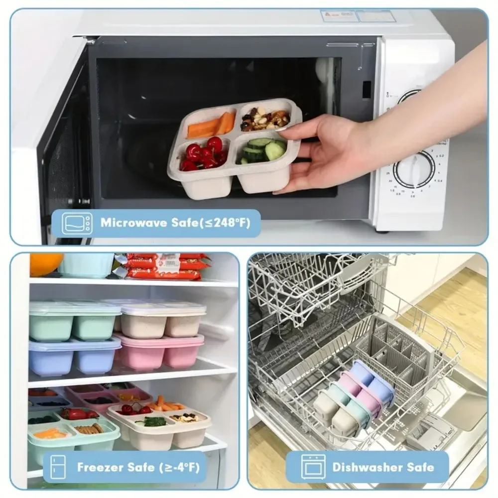 4 Raster Snack Box Voor Kinder - Meal Prep Meal Ideas recensie en prijs